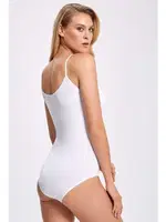 Çıtçıtlı Badi Ip Askılı İlke 249 Beyaz detay görünüm