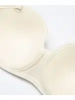 Çizgili Desteksiz Straplez Sütyen NBB 3001 Ekru görsel 7