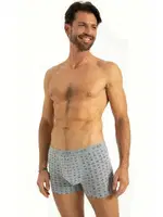 Cotton 3 Lü Baskılı Boxer Q-En 516 Asorti farklı açı