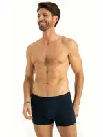 Cotton 3 Lü Erkek Boxer Q-En 501 Asorti