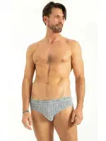 Cotton Baskılı 3 Lü Slip Q-En 523 Asorti detay görünüm