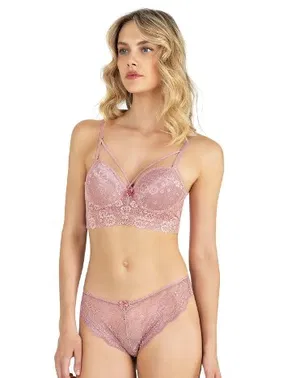Fabony Dantelli Bralet Boş Cup Sütyen Takım Fabony 4211