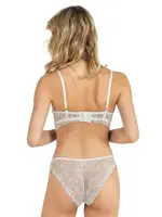 Dantelli Bralet Boş Cup Sütyen Takım Fabony 4211 Ekru görsel 4