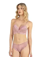 Dantelli Bralet Destekli Sütyen Takım Fabony 4210 A.Gülkurusu