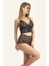 DOREMI Dantelli Fantezi Şortlu Bralet Takım DoReMi 002-001287
