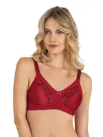 Dantelli Toparlayıcı Sütyen Fabony 3200 Bordo farklı açı