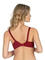 Dantelli Toparlayıcı Sütyen Fabony 3200 Bordo görsel 4