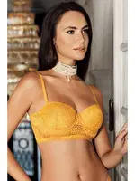 Dantelli Yarım Push Up Sütyen New Bra 3015 Sarı