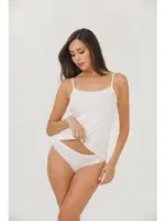 Derby Viskon Dantelli Ip Aski Takim İlke 2421 Ekru görsel 5