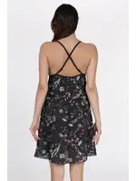 Desenli Fantezi Askılı Gecelik DoReMi 002-002340 detay görünüm