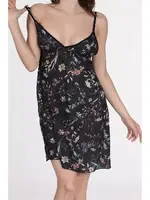 Desenli Fantezi Askılı Gecelik DoReMi 002-002340 görsel 4