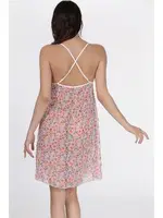 Desenli Fantezi Askılı Gecelik DoReMi 002-002341 detay görünüm