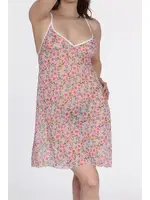 Desenli Fantezi Askılı Gecelik DoReMi 002-002341 görsel 5