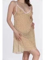 Desenli Fantezi Askılı Gecelik DoReMi 002-002342 görsel 4