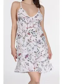 DOREMI Desenli Fantezi Askılı Gecelik DoReMi 002-002343