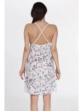 DOREMI Desenli Fantezi Askılı Gecelik DoReMi 002-002343 - Alternatif Görünüm