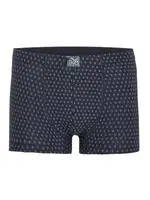 Desenli Likrali Boxer İlke 1601 Siyah detay görünüm