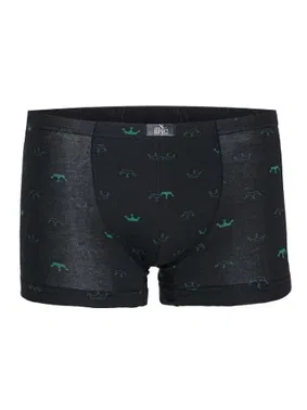 İlke Desenli Modal İlke Erkek Boxer 1616