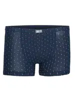 İlke Desenli Modal Boxer 1616 Lacivert
