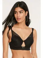 Destekli Dekolteli Push Up Sütyen New Bra 3014 Siyah görsel 5