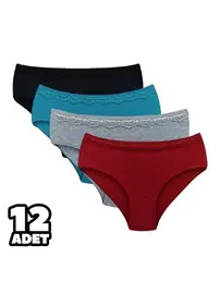 Dondeza Beli Sur Dantel 12li Kadın Külot Dondeza 2010