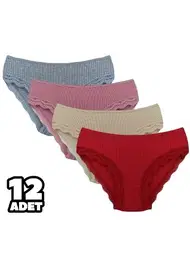 Dondeza Kaşkorse kadın Bato 12Li Kadın Külot Dondeza 3054