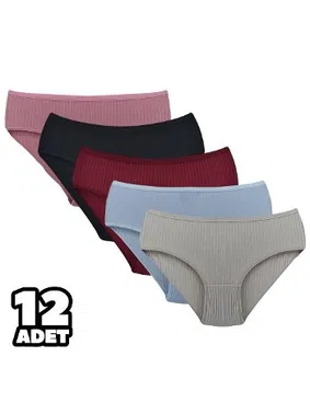 Dondeza Viskon Fitilli Raporlu Bayan Bato Külot 12Li Dondeza 359