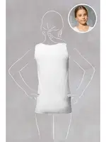 Kız Çocuk Atlet  Doreanse 350 Beyaz detay görünüm