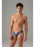 Doreanse Erkek Mavi Tavşan Baskılı Slip 1203 Tavşan Adası