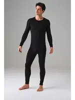 Bisiklet Yaka Uzun Kollu Erkek Termal T-Shirt Doreanse 2962 Siyah