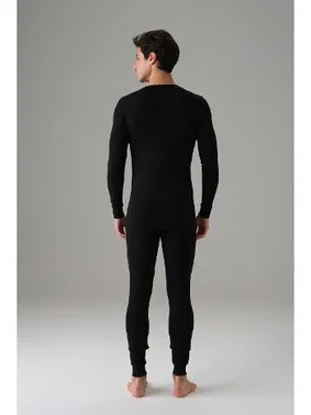 Doreanse Bisiklet Yaka Uzun Kollu Erkek Termal T-Shirt Doreanse 2962 - Alternatif Görünüm