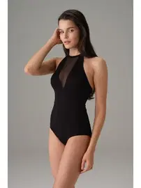 Doreanse Doreanse Kadın Derin Tül Dekolte Detaylı Modal Body 12108