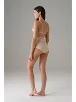 Doreanse Kadın Esnek Fit Yüksek Bel Slip Külot Korse 5980 Ten detay görünüm