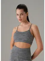 Ayar Askılı Fileli Kadın Sporcu Sütyeni Doreanse 5596 Gri