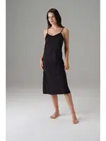 Doreanse Midi Boy Elbise Jupon 11126 Siyah