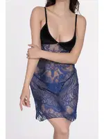 Desenli Fantezi Askılı Gecelik DoReMi 002-002339 görsel 4