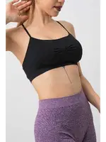 Dikişsiz Kalın Askılı Büstiyer DoReMi 002-000147 Siyah farklı açı