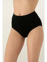 DoReMi Kadın Yüksek Bel Dikişsiz Slip 002-000150 Siyah farklı açı