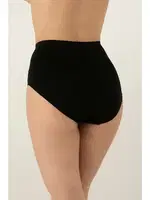 DoReMi Kadın Yüksek Bel Dikişsiz Slip 002-000150 Siyah görsel 4