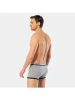 Likralı 2Li Biyeli Erkek Boxer Cacharel 1322/Siyah-Gri Siyah & Gri farklı açı