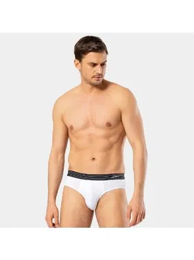 Cacharel 3Lü Kalın Lastikli Erkek Slip Cacharel 1321 - Alternatif Görünüm