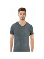 Erkek İnce Biye V Yaka Öztaş A1042 detay görünüm