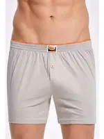 Erkek %100 Pamuk Havlu Bel Boxer İlke 011 Gri Melanj görsel 4