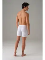 Erkek Torbalı Çift Kumaş Uzun Paça Boxer Doreanse 1740 Beyaz detay görünüm