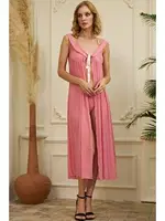 Erotik Fuşya Uzun Gecelik İzabel 2014 Fuşya