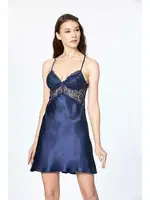 Gelin Çeyiz Seti Güpürlü 6Lı Saten Takım Pierre Cardin 6625 Lacivert görsel 33