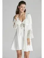 Gelin Çeyiz Seti Güpürlü 6Lı Saten Takım Pierre Cardin 6625 Ekru görsel 14