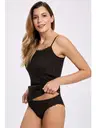 Jakarlı Ribana Ip Askılı Atlet - Bikini Takim %100 Pamuk İlke 2294
