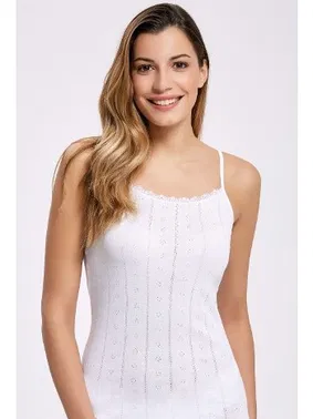 İlke Jakarli Transferli Ribana İp Askılı Atlet İlke 2023