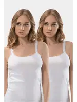 Dantelli İp Askılı Kaşkorse 2Li Pamuklu Atlet Türen 215